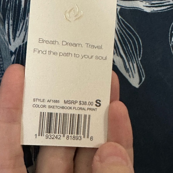 Apana Resort, swimsuit coverup, size S - Picture 2 of 2